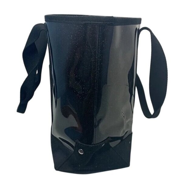 Coach Black Glitter Clear Beach Tote - Picture 4 of 9